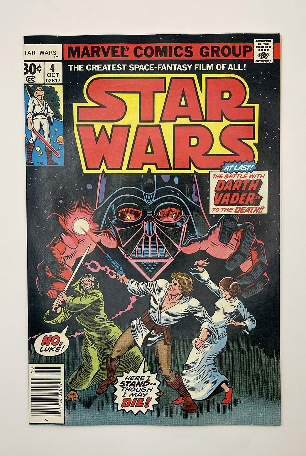 STAR WARS #4 9.4 (NM) High Grade and unread! Death of Obi-Wan Kenobi 1977