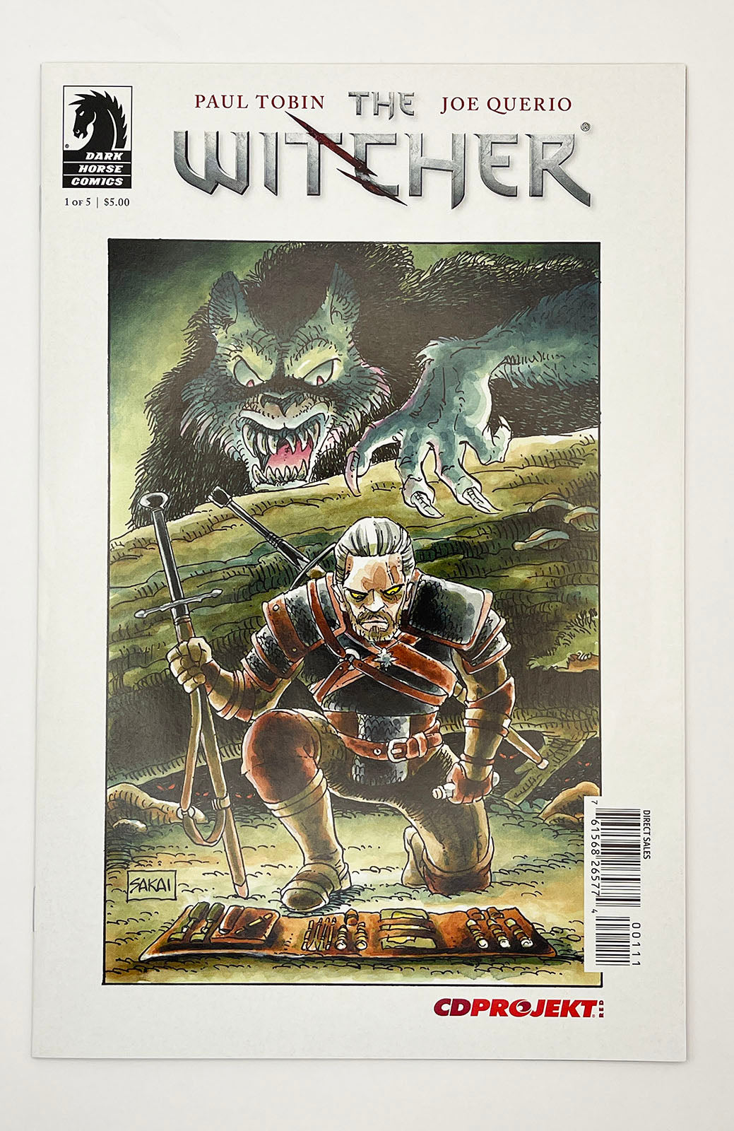 THE WITCHER #1 9.6 (NM+) Stan Sakai variant! ECCC 2014 Exclusive
