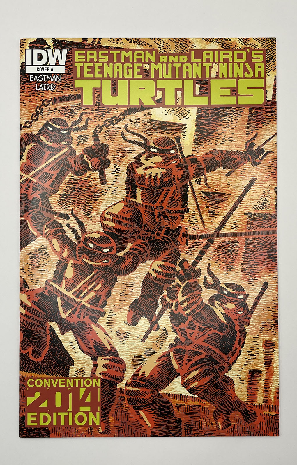 TEENAGE MUTANT NINJA TURTLES #1 2014 SDCC Convention Edition IDW