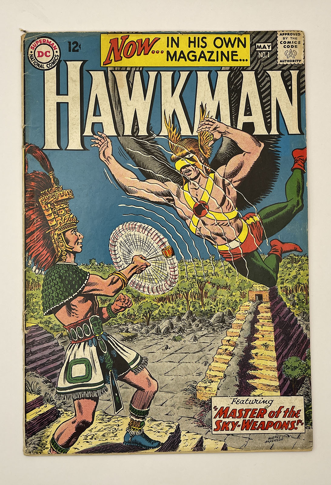 HAWKMAN #1 * 2.0 (GD) * First solo series, first app. of Chac! 1964