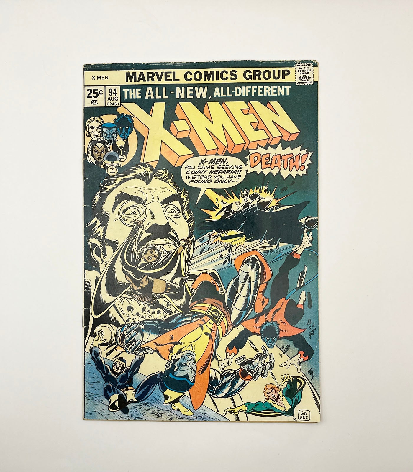 X-MEN #94 * 5.0 (VG/FN) * 2nd app. New X-Men! Dave Cockrum, Gil Kane! KEY 1975