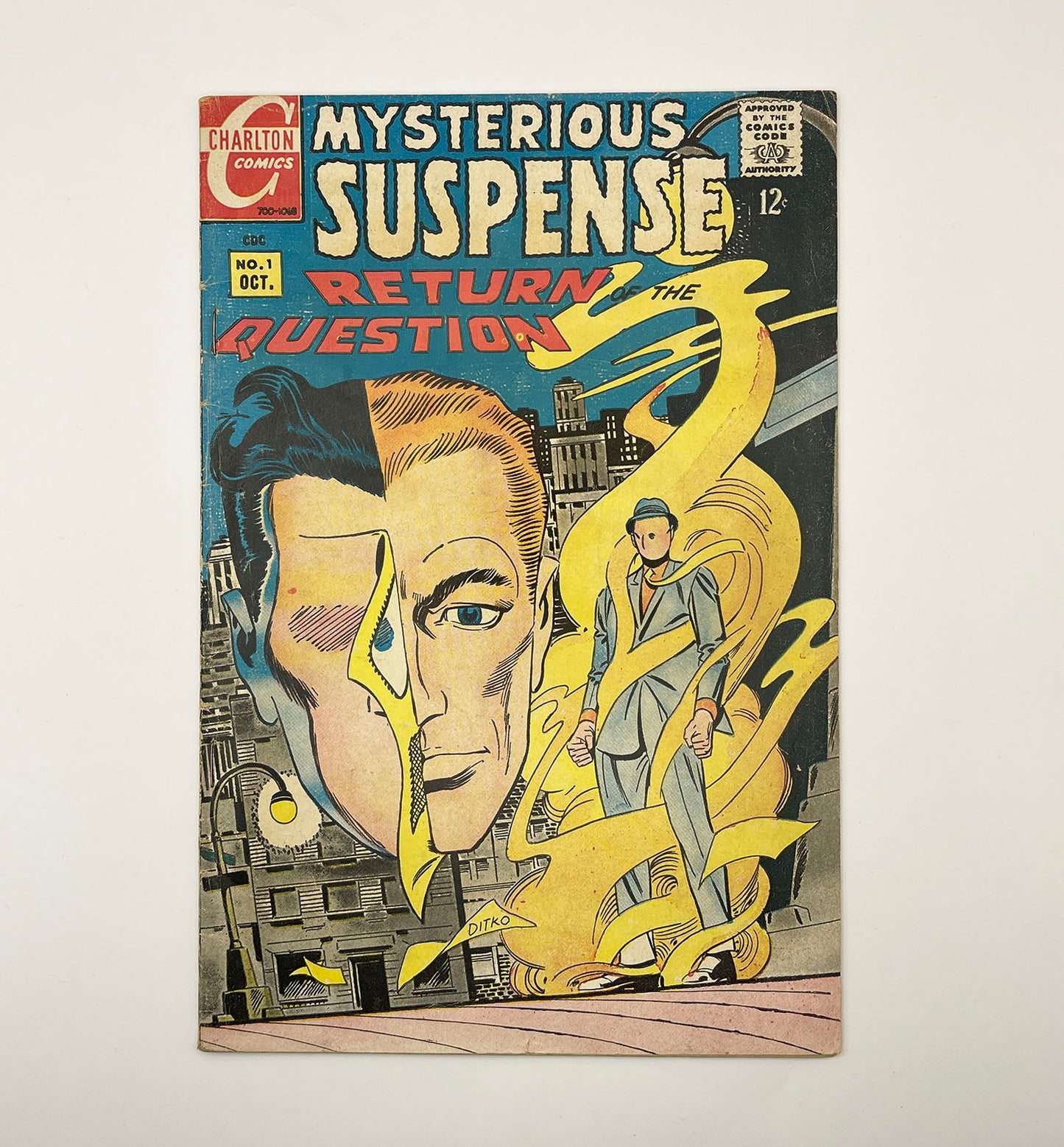 MYSTERIOUS SUSPENSE #1 * 6.0 (FN) * Steve Ditko! 1968