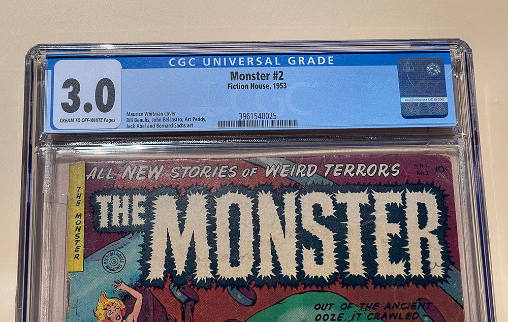 THE MONSTERS #2 * CGC 3.0 * Golden Age! Fiction House! 1953