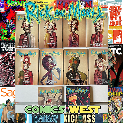 RICK AND MORTY Vol 1 to 10! Brand new! 50% OFF!