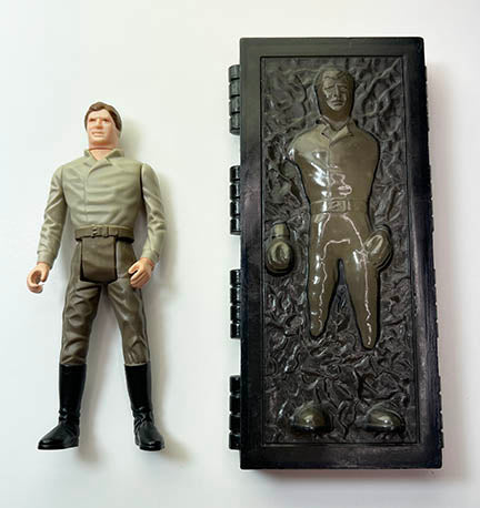 STAR WARS: POTF Han Solo in Carbonite (1984) Original owner collection!