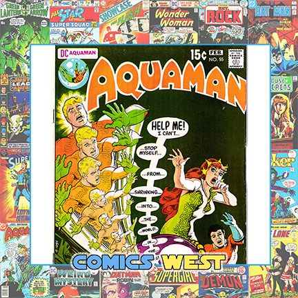 AQUAMAN #55 FN (6.0) Mera appearance!  1971