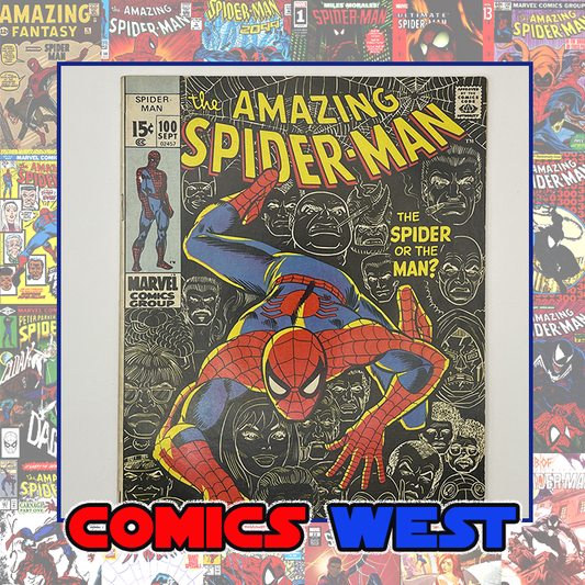 AMAZING SPIDER-MAN #100 * 7.0 (FN/VF) * John Romita cover!