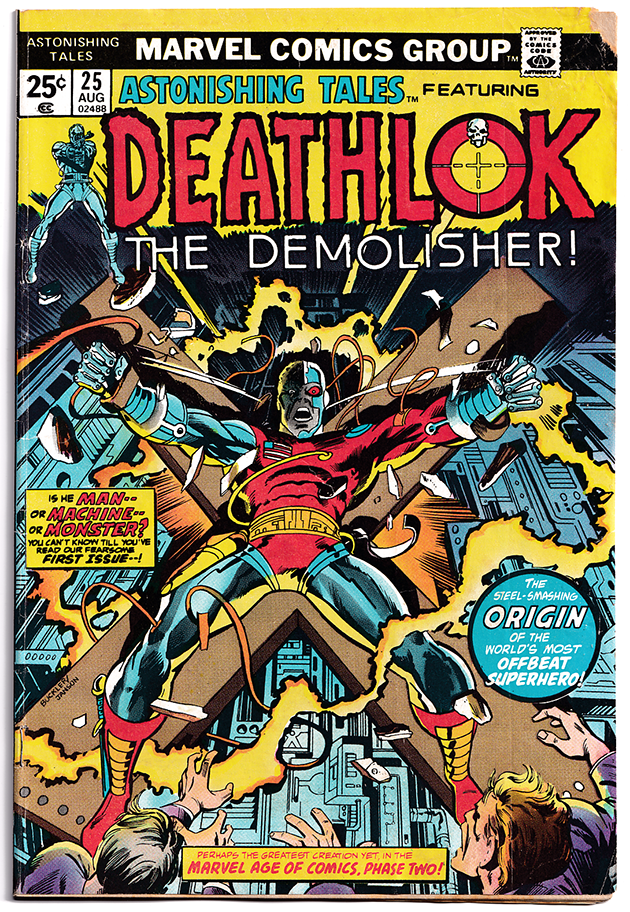 ASTONISHING TALES #25 VG- (3.5) First appearance of Deathlok!