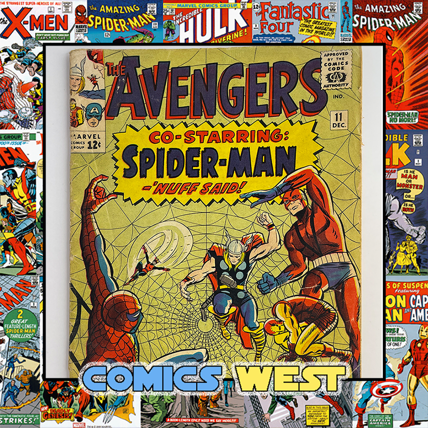 AVENGERS #11 * 3.0 (GD/VG) * Early Spider-Man, 2nd Kang! 1964