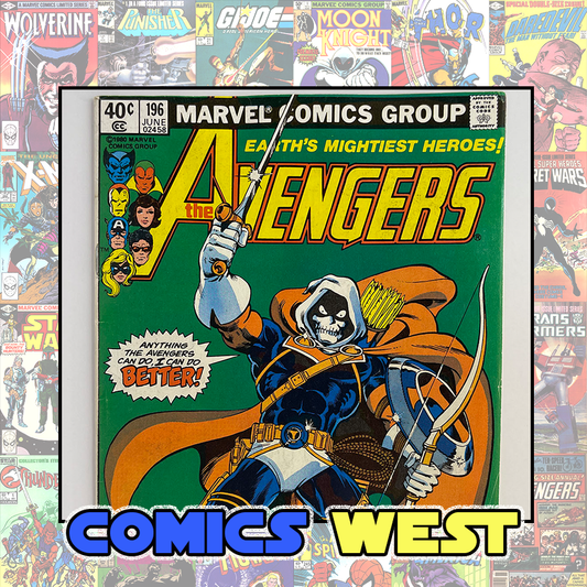 AVENGERS #196 * 5.5 (FN-) * 1st full app. of TASKMASTER! Mark Jewelers Newsstand