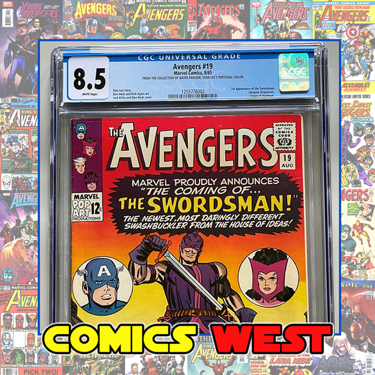 AVENGERS #19 *CGC 8.5* From the collection of Stan Lee's tailor!