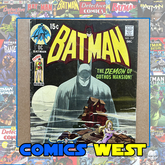 BATMAN #227  * 3.5 (VG-) * Neal Adams cover! 1970