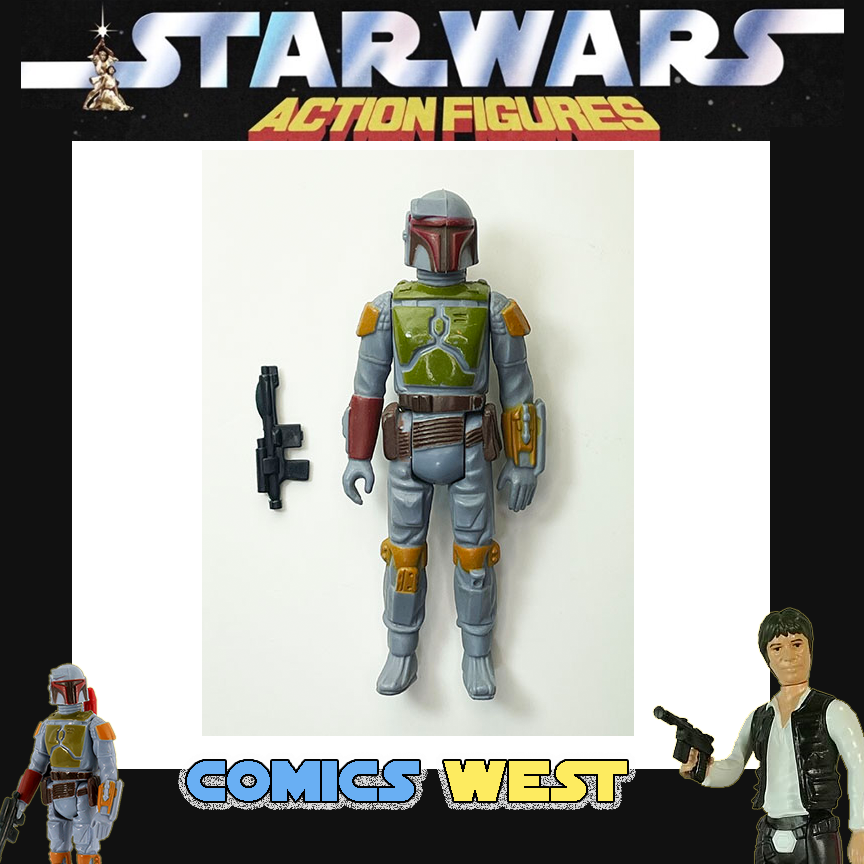 STAR WARS: BOBA FETT Complete with blaster! 1979