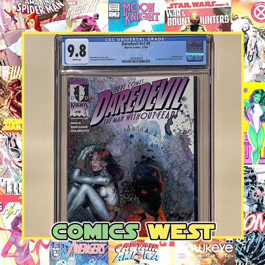 DAREDEVIL #9 * CGC 9.8 * First app. of ECHO! David Mack 1999