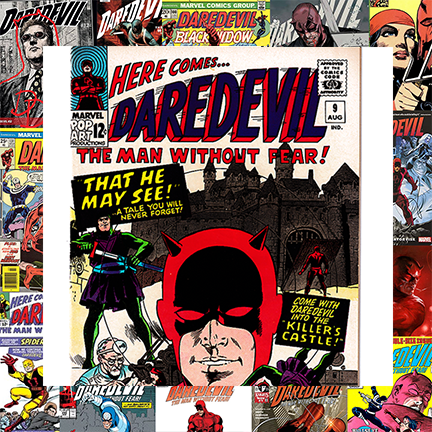 DAREDEVIL #9 VF- (7.5)  Wally Wood cover! 1965