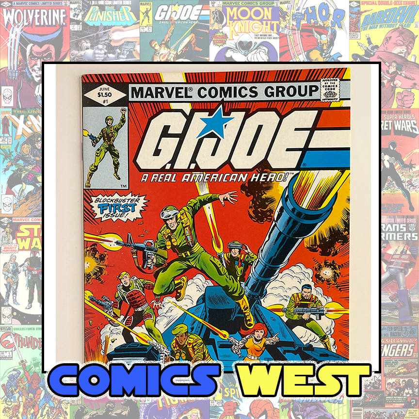 GI JOE #1 * 8.5 (VF+) * First app. SNAKE EYES and COBRA COMMANDER! 1982