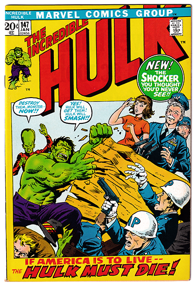 HULK #147 FN/VF (8.0)
