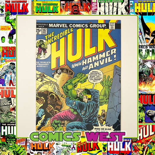 INCREDIBLE HULK #182 * 6.5 (FN) * 3rd app. WOLVERINE! Herb Trimpe! 1974