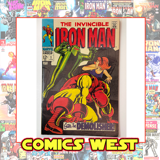 IRON MAN #2  (8.0) Very nice copy! 1968