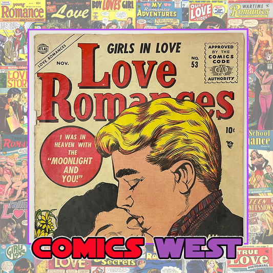 LOVE ROMANCES #53 * 5.0 (VG/FN) * Alex Toth! Atlas 1955 VHTF!