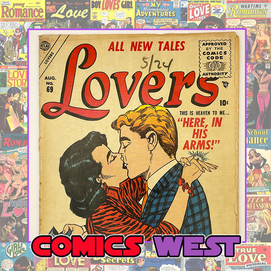 LOVERS #69  * 2.0 (GD) *  Very Rare 1955 Atlas!  Only 1 copy graded!!
