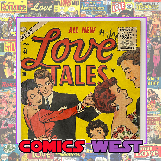 LOVE TALES #64 * 5.5 (FN-) * Only 3 copies graded! Atlas 1954
