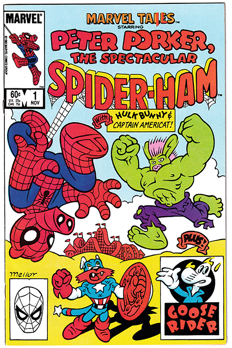 MARVEL TALES #1 NM- (9.2) First appearance of SPIDER-HAM! 1983