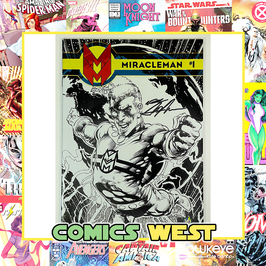 MIRACLE MAN #1 9.6 Wizard World exclusive signed by NEAL ADAMS!