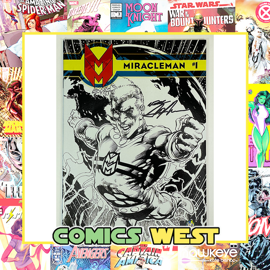 MIRACLE MAN #1  9.6  Wizard World exclusive signed by NEAL ADAMS!