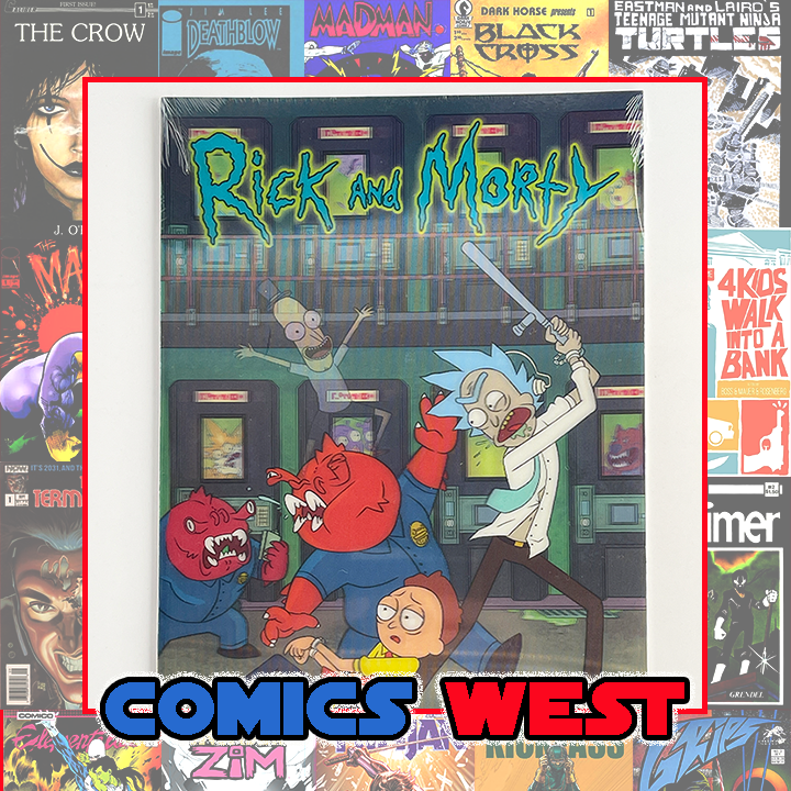 RICK AND MORTY #1 2019 SDCC Lenticular variant! Artist Proof - SEALED! Oni Press