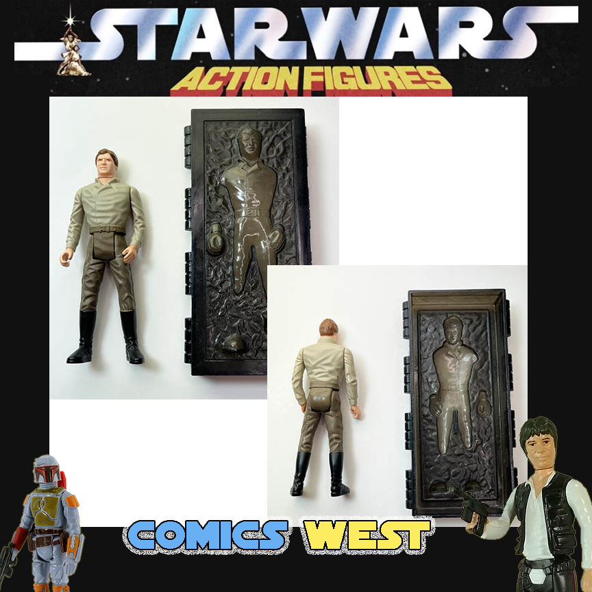 STAR WARS: POTF Han Solo in Carbonite (1984) Original owner collection!