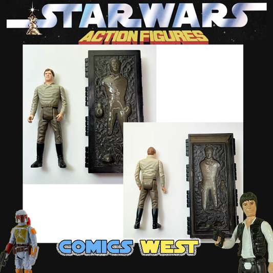 STAR WARS: POTF Han Solo in Carbonite (1984) Original owner collection!