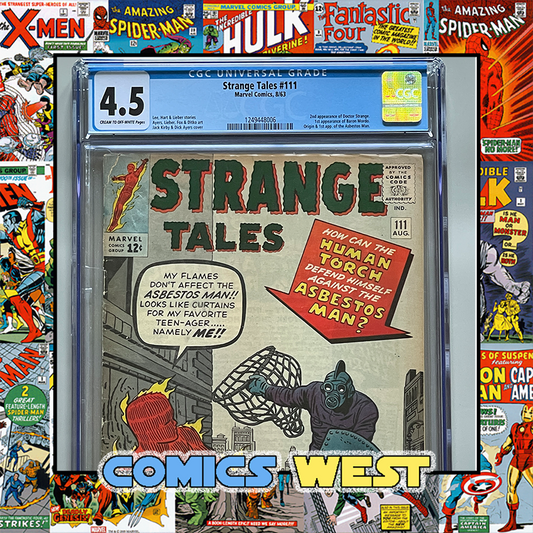 STRANGE TALES #111 * CGC 4.5 * First app. Baron Mordo! 2nd app. Dr. Strange!