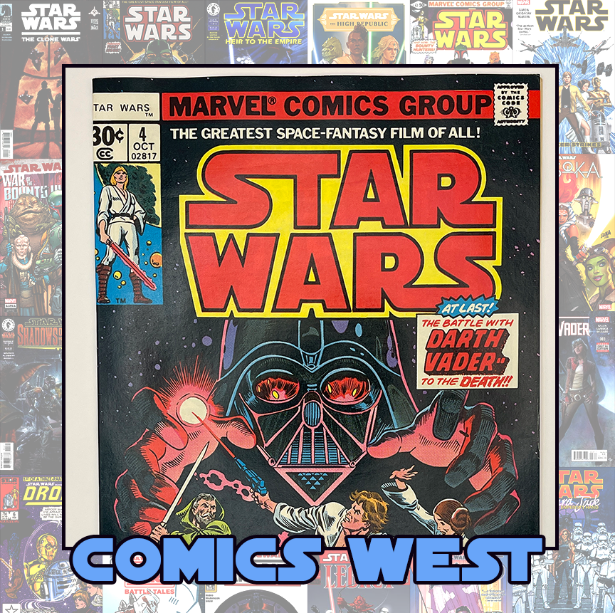 STAR WARS #4 9.4 (NM) High Grade and unread! Death of Obi-Wan Kenobi 1977