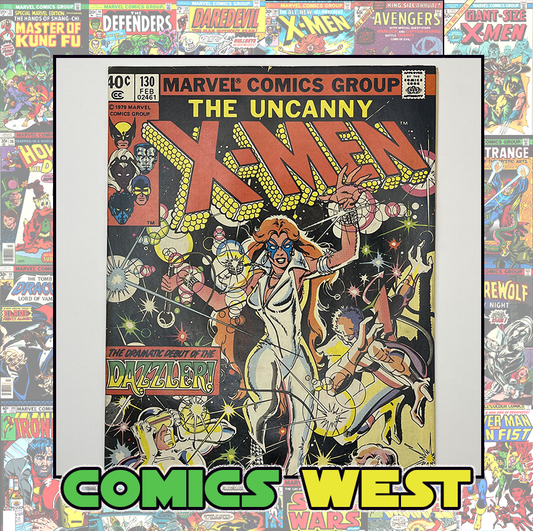 X-MEN #130 * 8.0 (VF) * First app. of DAZZLER! Newsstand edition!