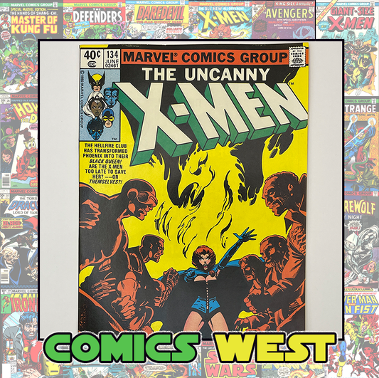 X-MEN #134 * 9.4 (NM) * Newsstand! First Dark Phoenix! 1980