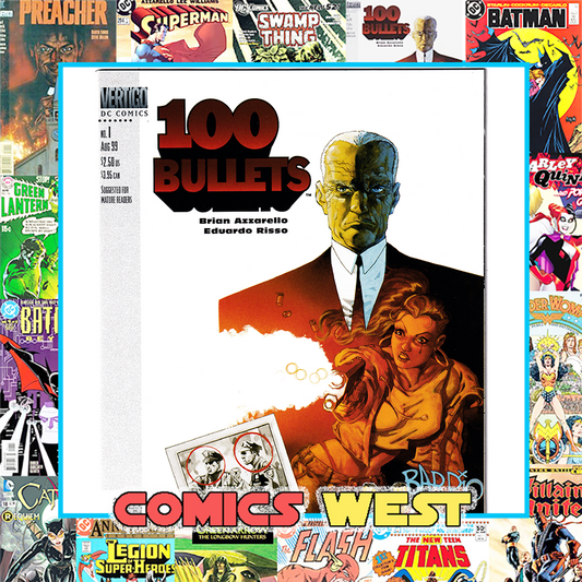 100 BULLETS #1 VF- (7.5) 1st app. Dizzy and Agent Graves!
