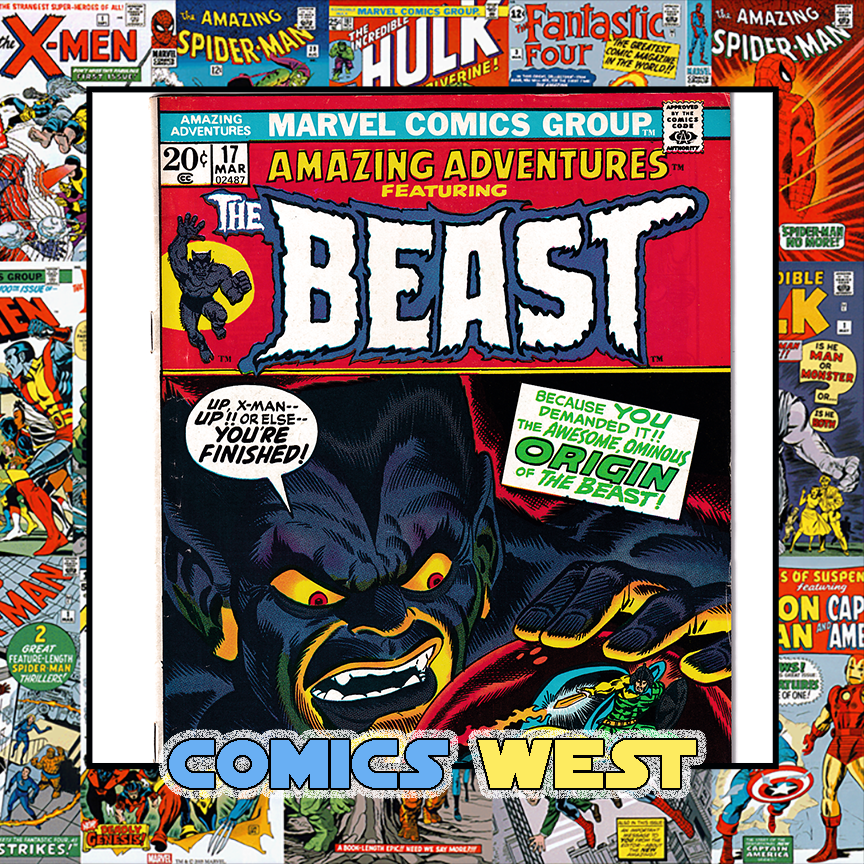 AMAZING ADVENTURES #17 FN/VF (7.0) Last Beast issue!