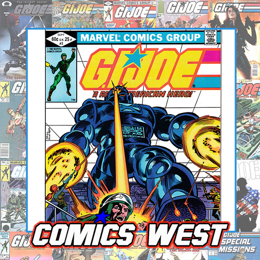 GI JOE #3 VF (8.0) Larry Hama! Herb Trimpe! 1982