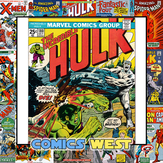 INCREDIBLE HULK #180 FN/VF (7.0) 1st app. WOLVERINE! MVS missing