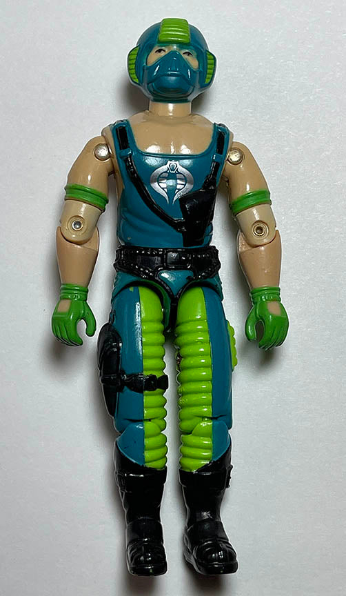 GI JOE: A Real American Hero COPPERHEAD! Complete with file file card! 1984