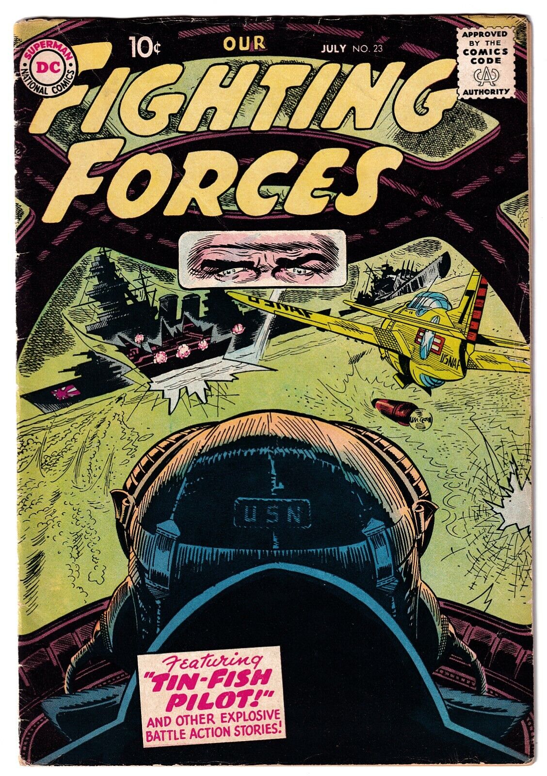 OUR FIGHTING FORCES #23 FN- (5.5) 1957 DC Comics