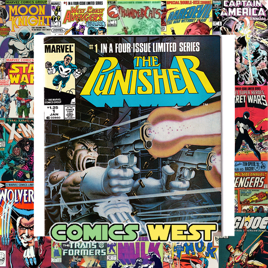 PUNISHER #1 FN/VF (7.0) Limited Series 1986 Newsstand!