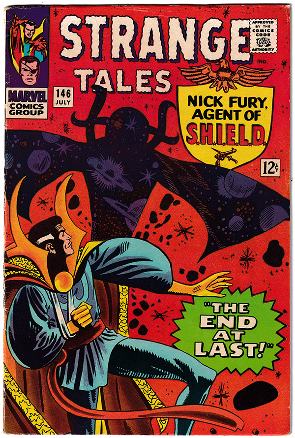 STRANGE TALES #146 FN- (5.5) 1st app. of AIM! Key! 1966