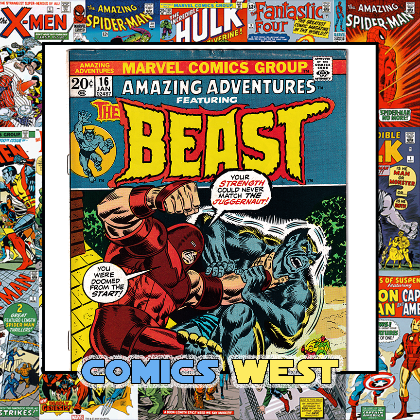 AMAZING ADVENTURES #16 FN- (5.5) Beast vs. Juggernaut!