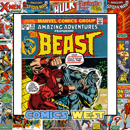 AMAZING ADVENTURES #16 FN- (5.5) Beast vs. Juggernaut!