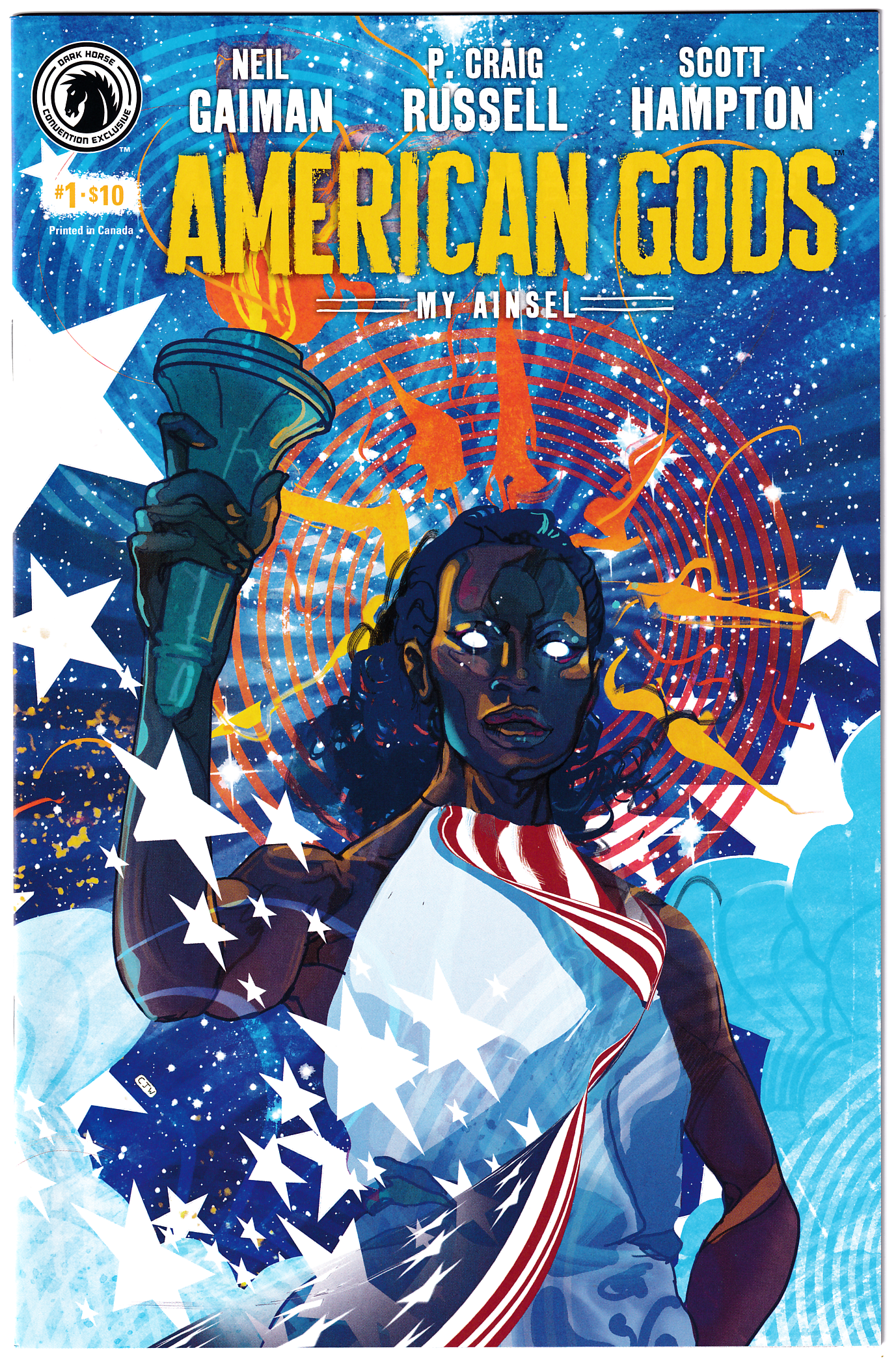 AMERICAN GODS: MY AINSEL #1 NM or better SDCC Exclusive!