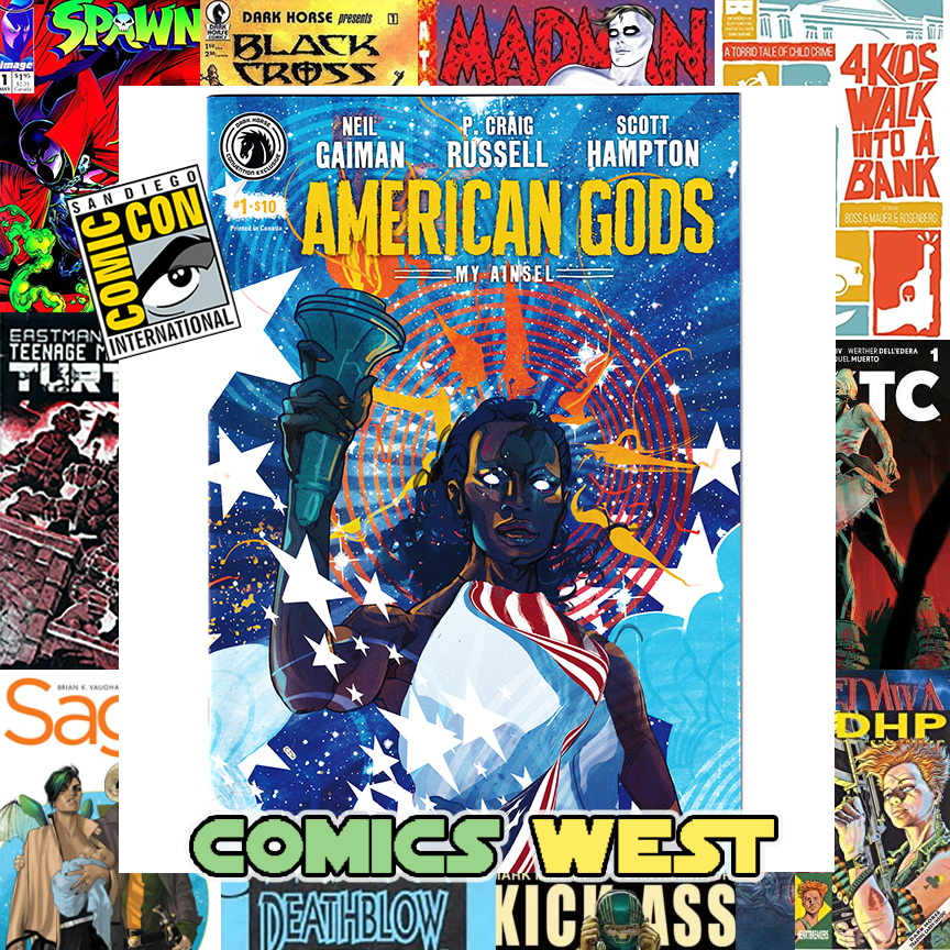 AMERICAN GODS: MY AINSEL #1 NM or better SDCC Exclusive!