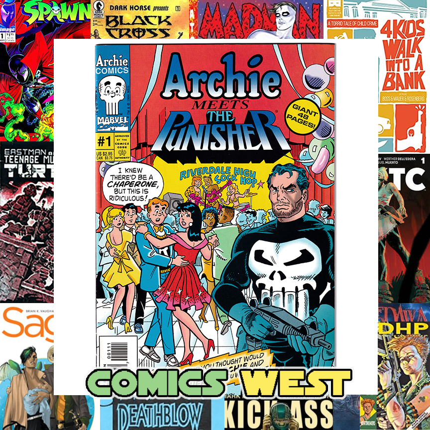ARCHIE MEETS THE PUNISHER #1 FN+ (6.5) Low print run! 1994
