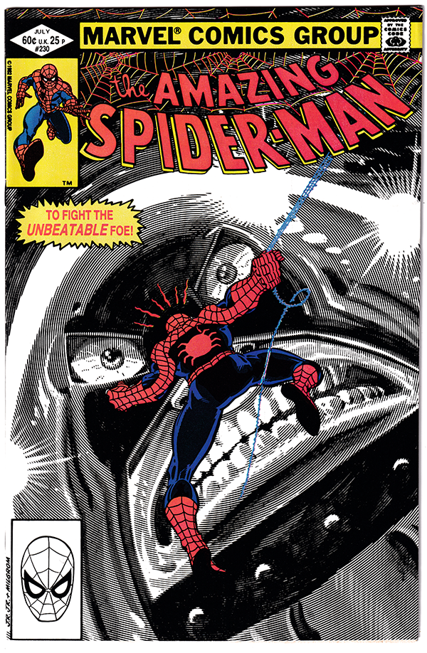 AMAZING SPIDER-MAN #230 VF+ (8.5) Juggrnaut! 1982